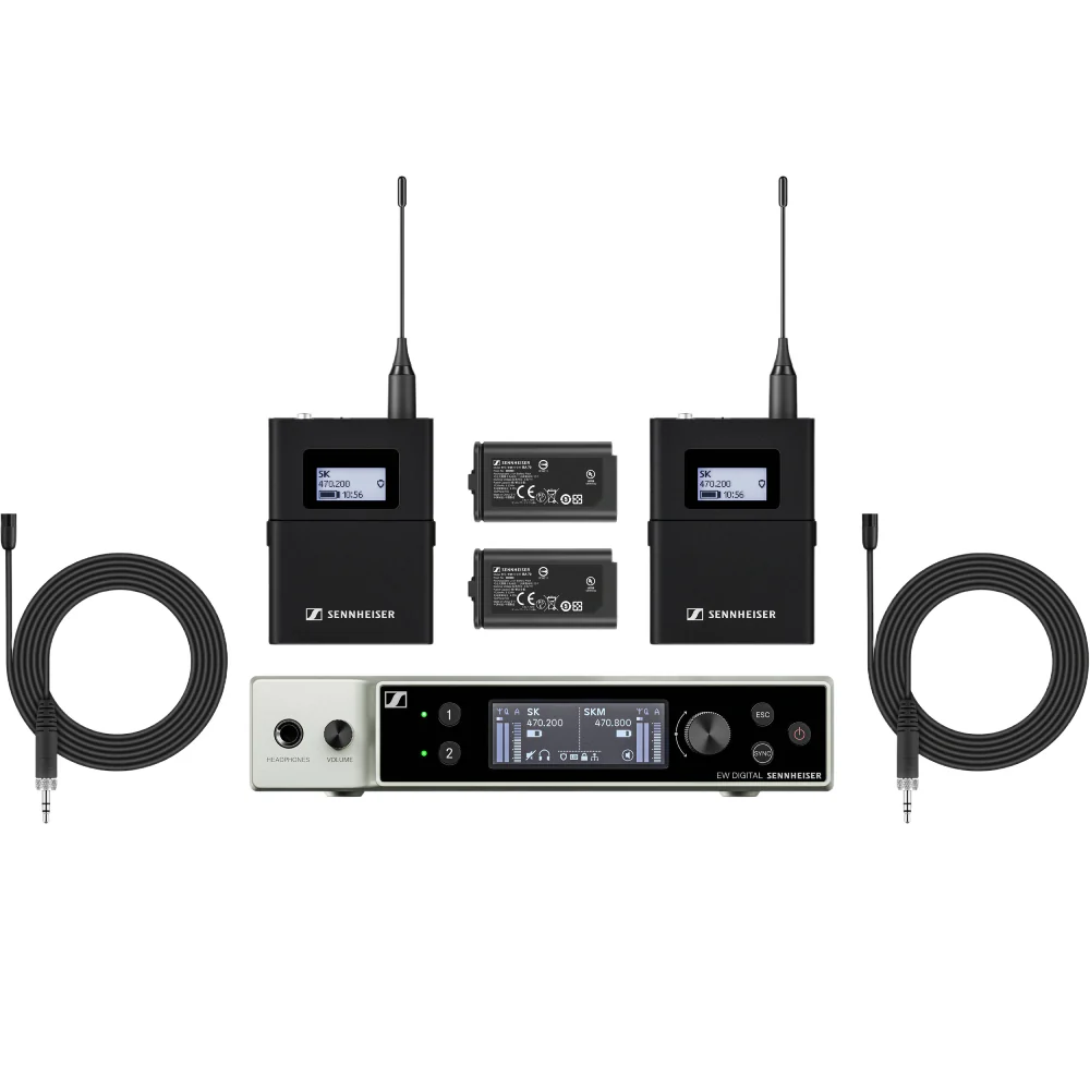Sennheiser EW-DX MKE 2 Wireless Lavalier Microphone Set (Y1-3)