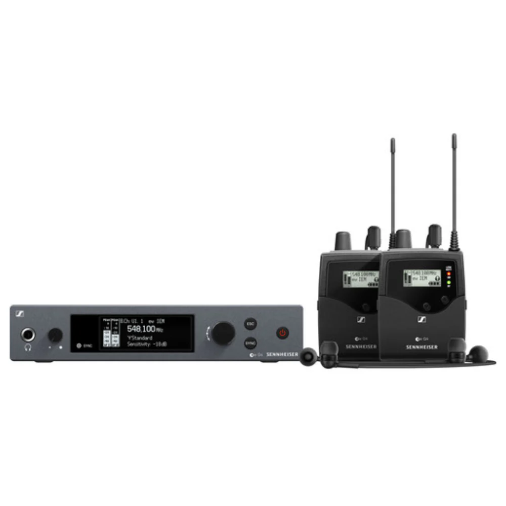 Sennheiser EW IEM G4-Twin Wireless Monitor System Kit (G: 566 to 608 MHz)