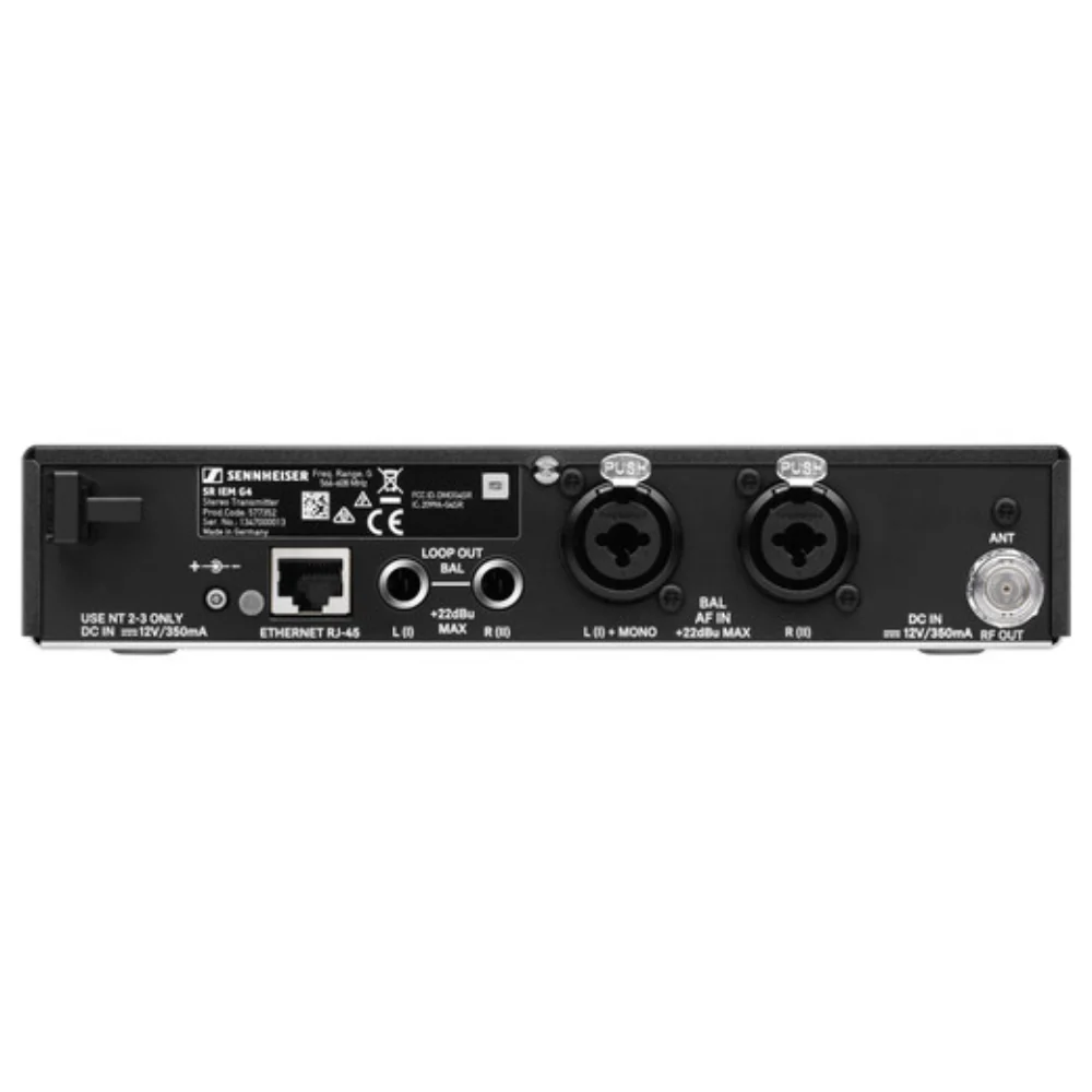Sennheiser EW IEM G4-Twin Wireless Monitor System Kit (G: 566 to 608 MHz) - Image 4