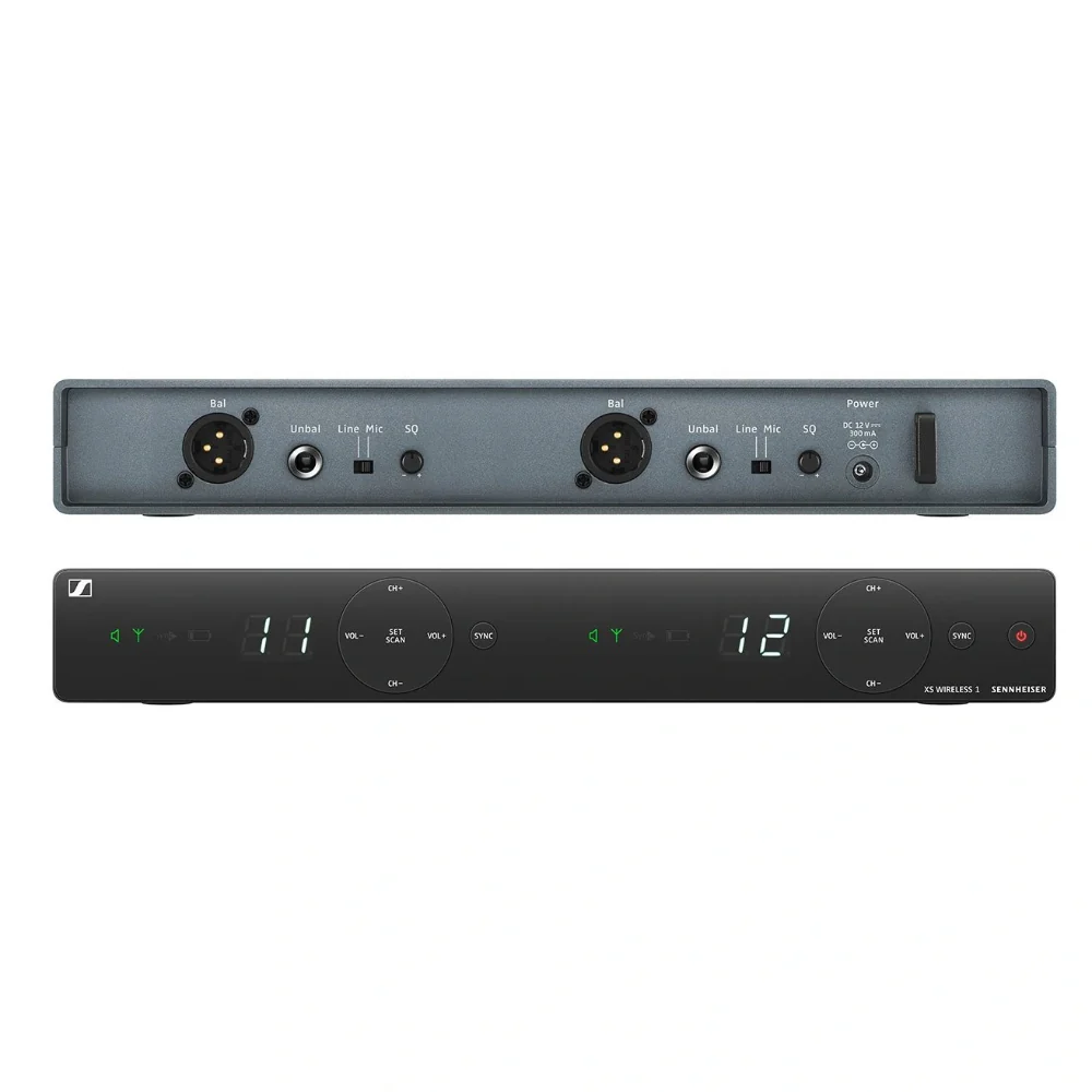 Sennheiser XSW 1-825 DUAL-BC 2-Channel Wireless System (BC: 670 - 694 MHz) - Image 2