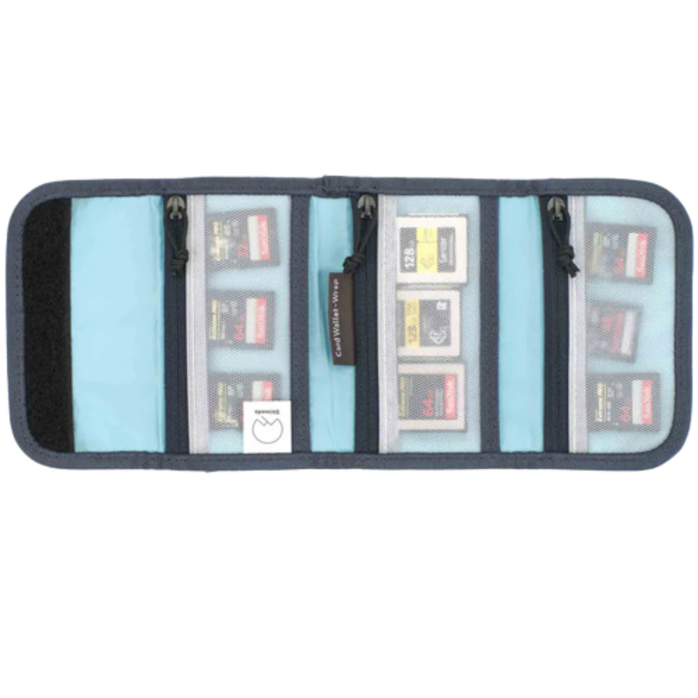 Shimoda SD Card Wallet - Blue - Image 3