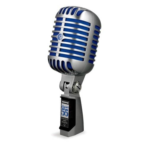 Shure Microphone Dynamic Lo Z Classic Birdcage Appearance