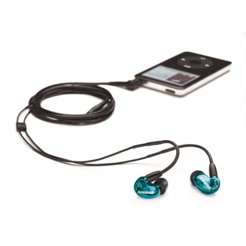 Shure Stereo In-ear Translucent Blue Sound Isolating Earphones, Special Edition Packaging - Image 3