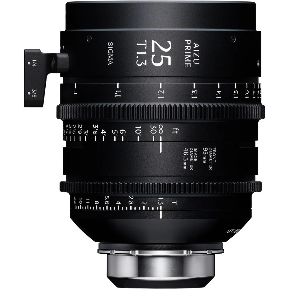 Sigma Aizu Prime 25mm T2.3 LF Cinema Lens (ARRI PL)