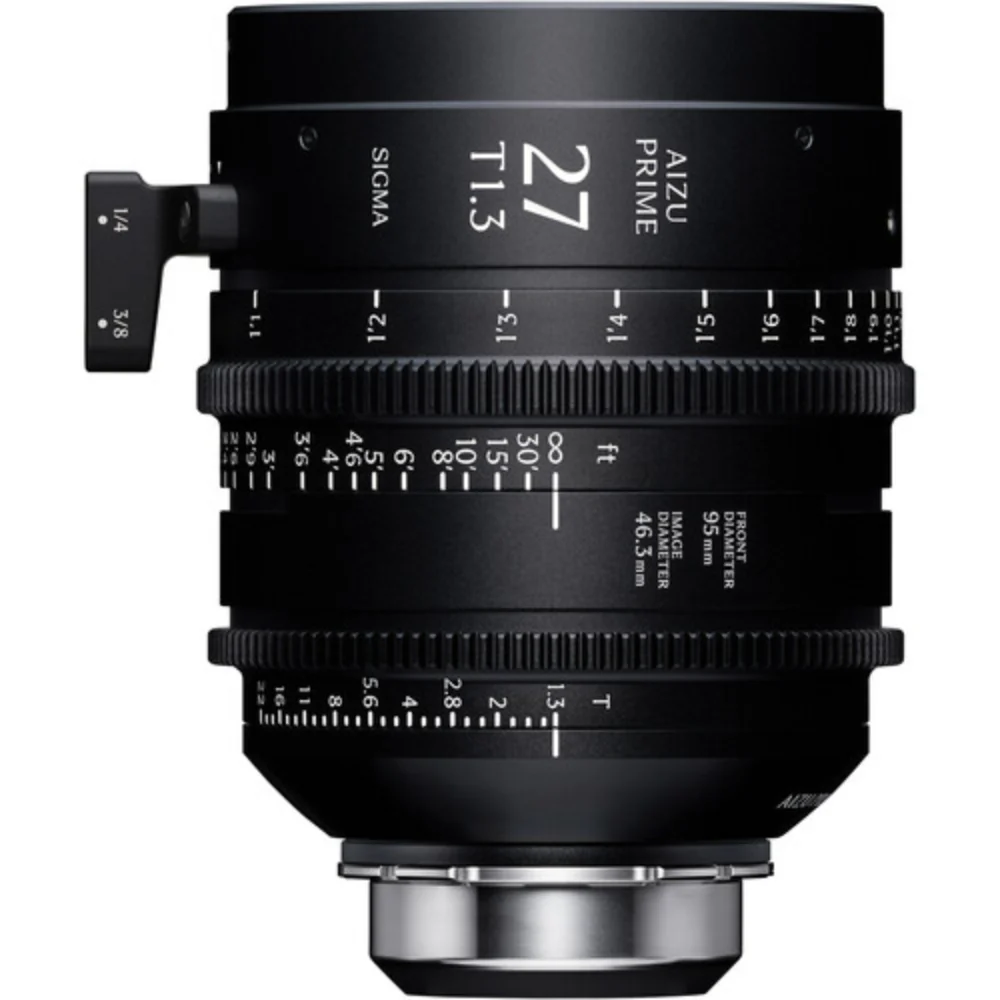 Sigma Aizu Prime 27mm T2.3 LF Cinema Lens (ARRI PL)