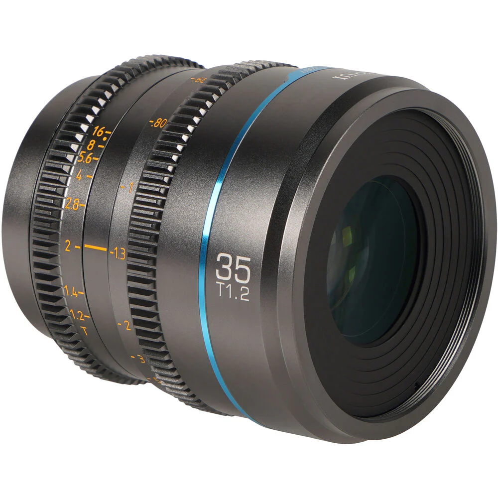 Sirui Nightwalker 35mm T1.2 S35 Cine Lens - Gun Metal Grey - Image 2