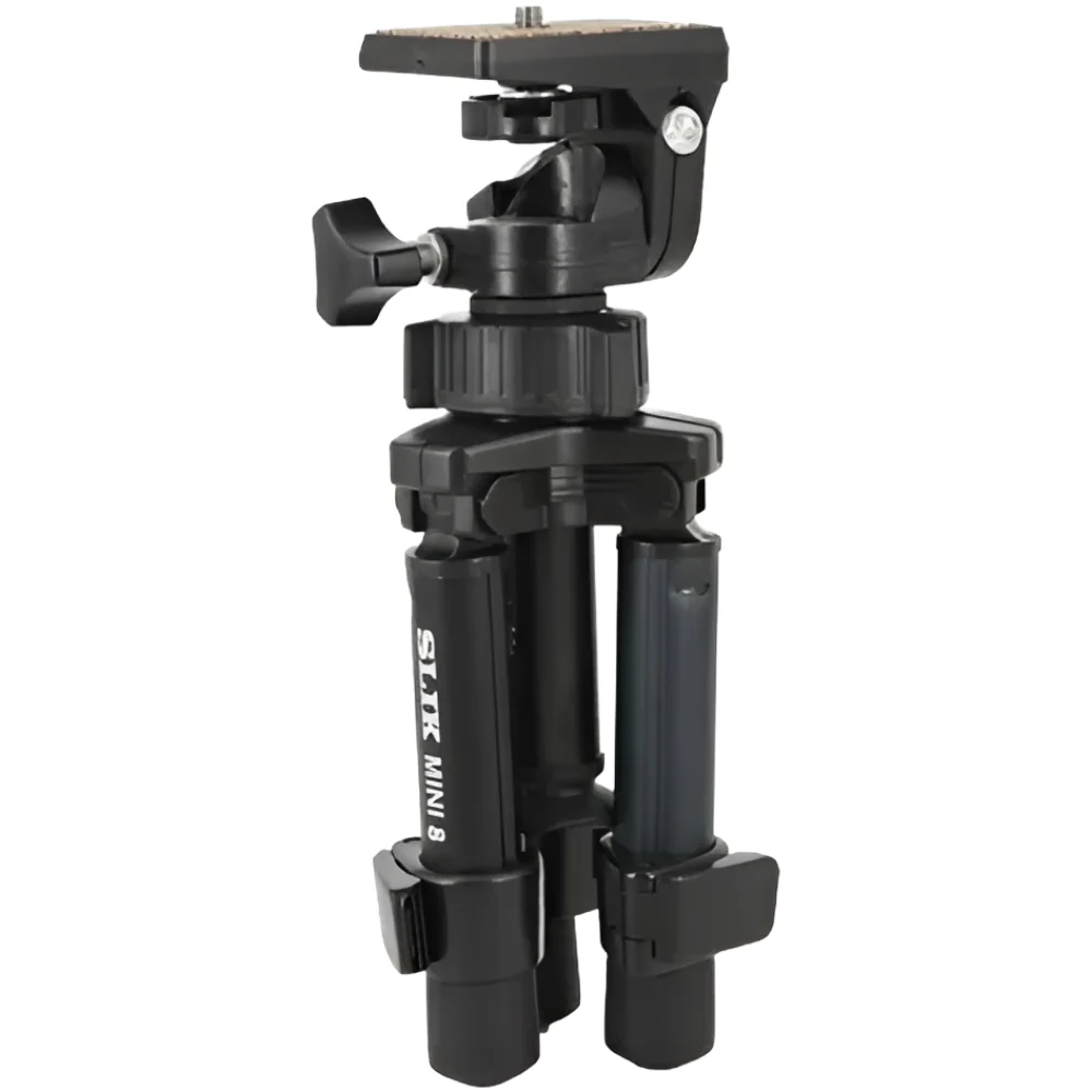 Slik Mini 8 Tripod with Pan / Tilt Head - Image 2