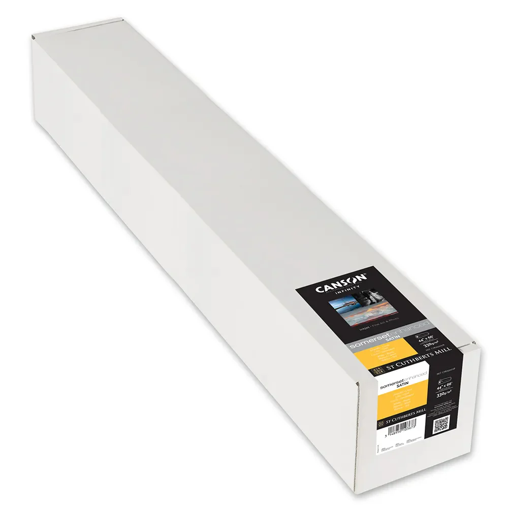 Somerset Enhanced Satin White 330gsm 1118mm X 20m Roll