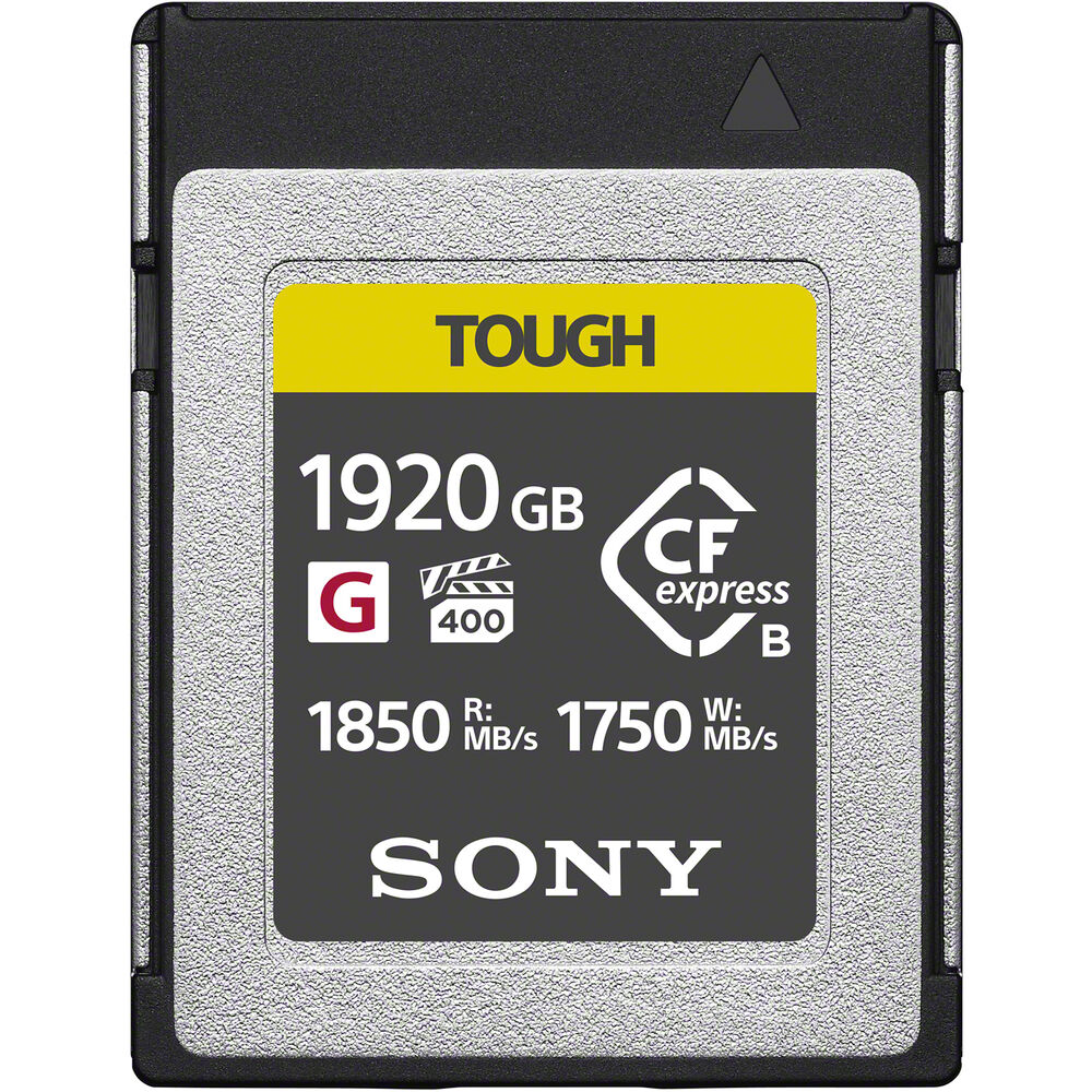 Sony Tough 1920GB CFexpress Type B 1850MB/s Memory Card