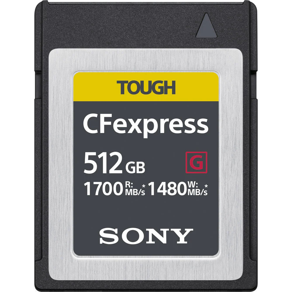 Sony Tough 512GB CFexpress Type B 1700MB/s Memory Card