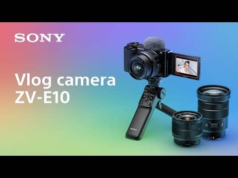 Sony ZV-E10 Mirrorless Camera (Body Only, White) - Image 2