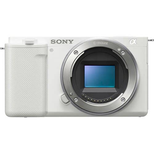 Sony ZV-E10 Mirrorless Camera (Body Only, White) - Image 4