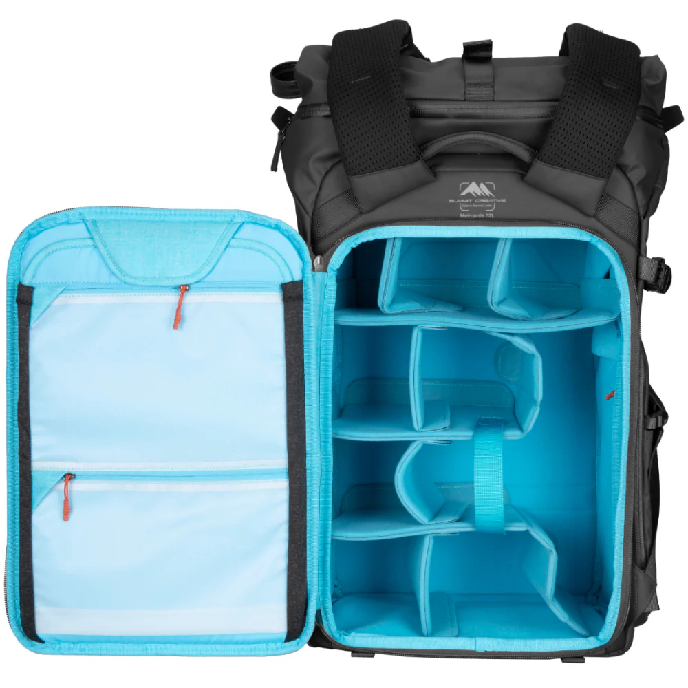 Summit Creative Large Metropolis 32L Roll Top Backpack - Image 12