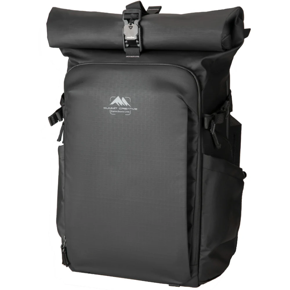 Summit Creative Large Metropolis 32L Roll Top Backpack - Image 4
