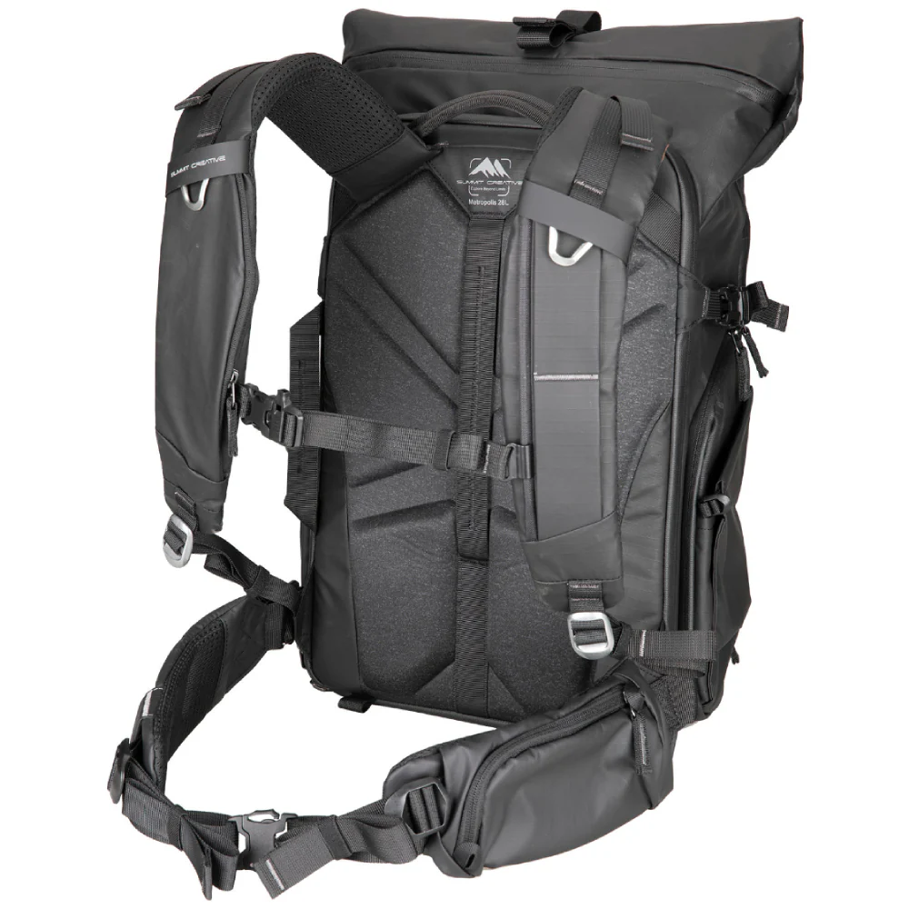 Summit Creative Large Metropolis 32L Roll Top Backpack - Image 8
