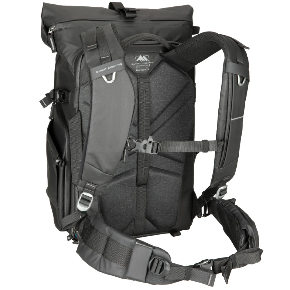 Summit Creative Large Metropolis 32L Roll Top Backpack - Image 9