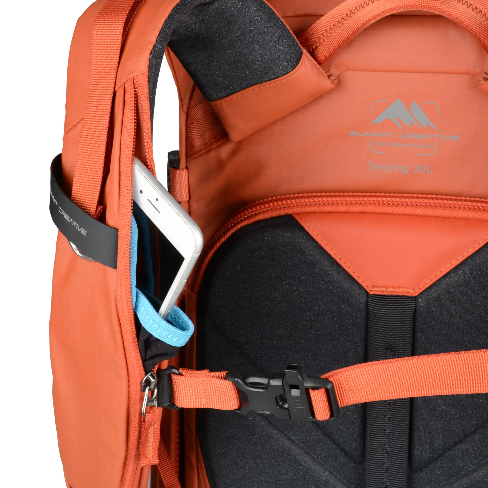 Summit Creative Large Rolltop Camera Backpack Tenzing 40L - Image 26