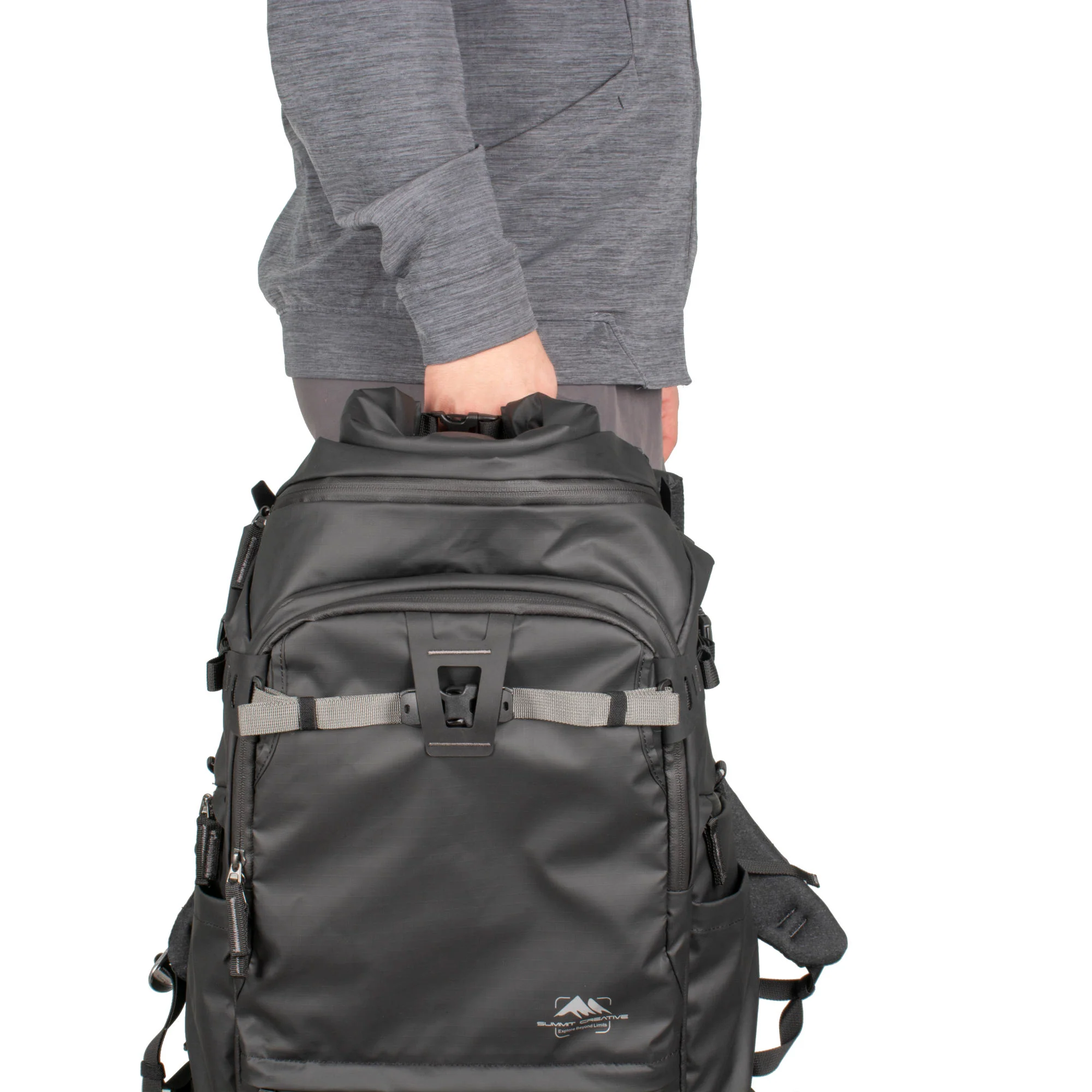 Summit Creative Large Rolltop Camera Backpack Tenzing 40L - Image 5