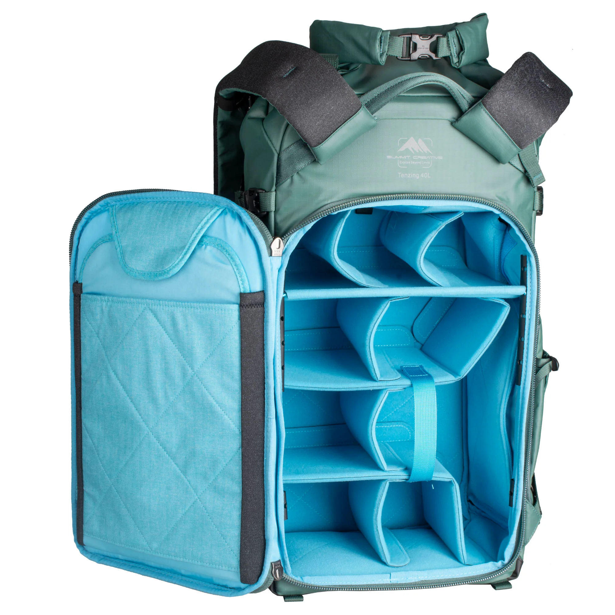 Summit Creative Large Rolltop Camera Backpack Tenzing 40L - Image 54