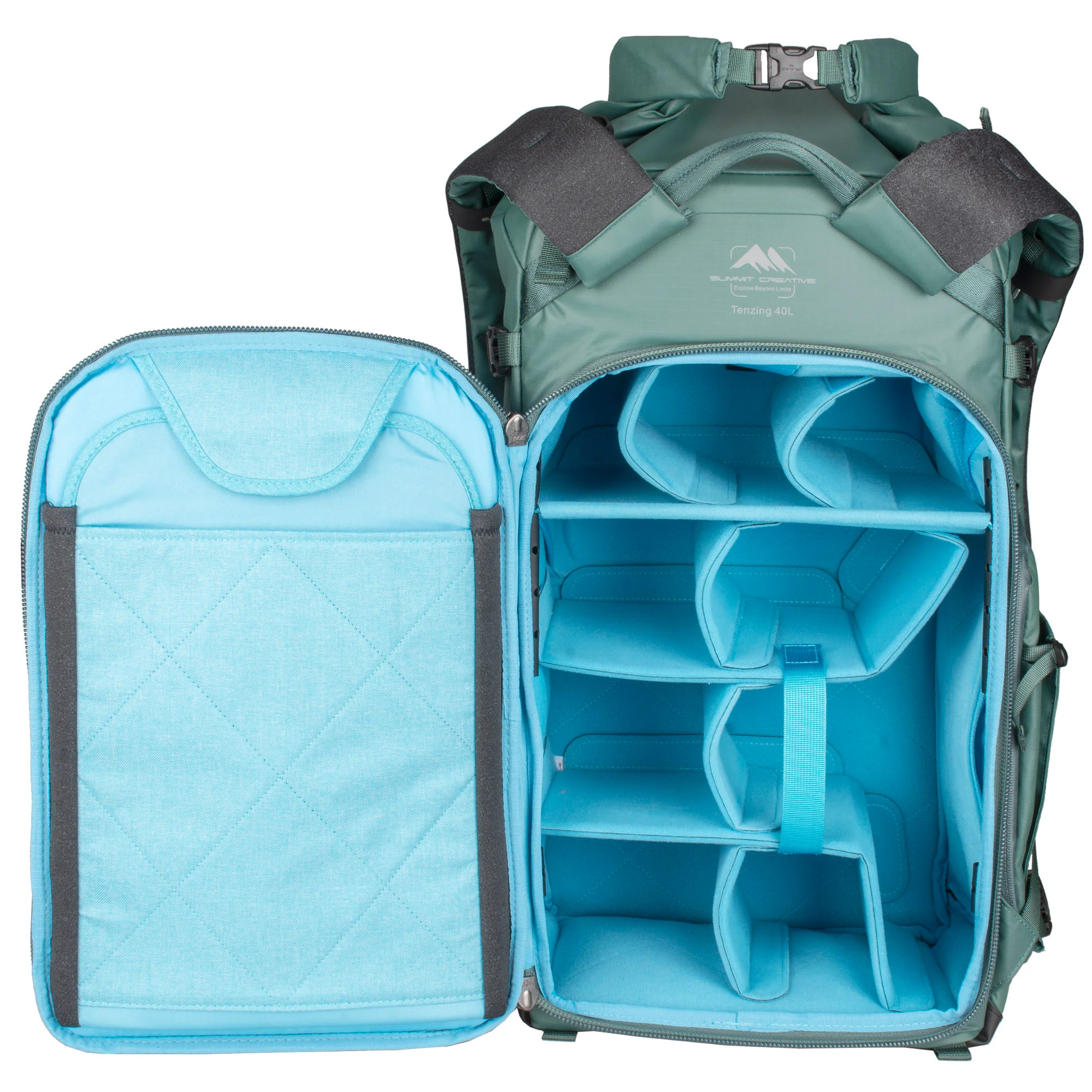 Summit Creative Large Rolltop Camera Backpack Tenzing 40L - Image 55
