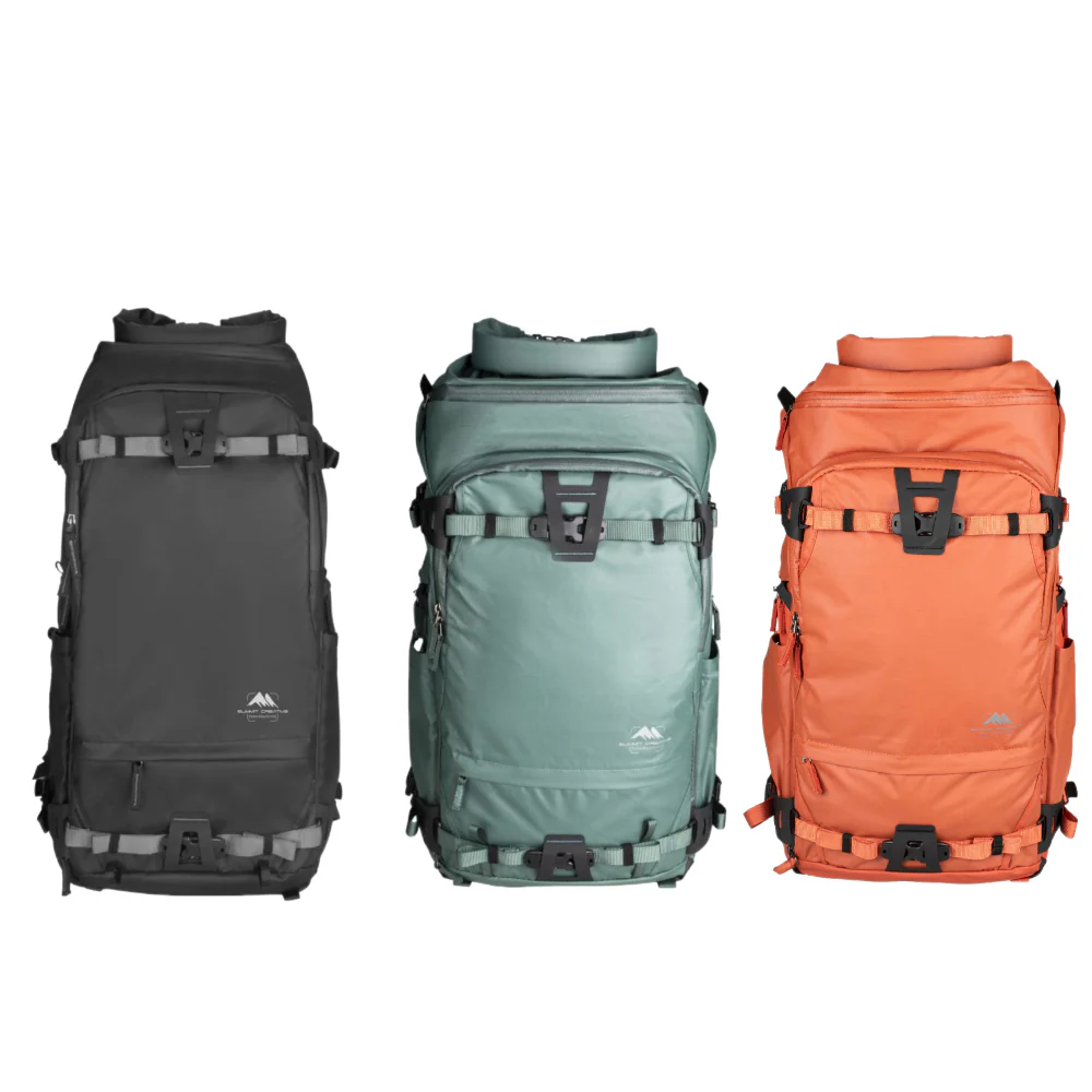 Summit Creative XLarge Rolltop Camera Backpack Tenzing 50L