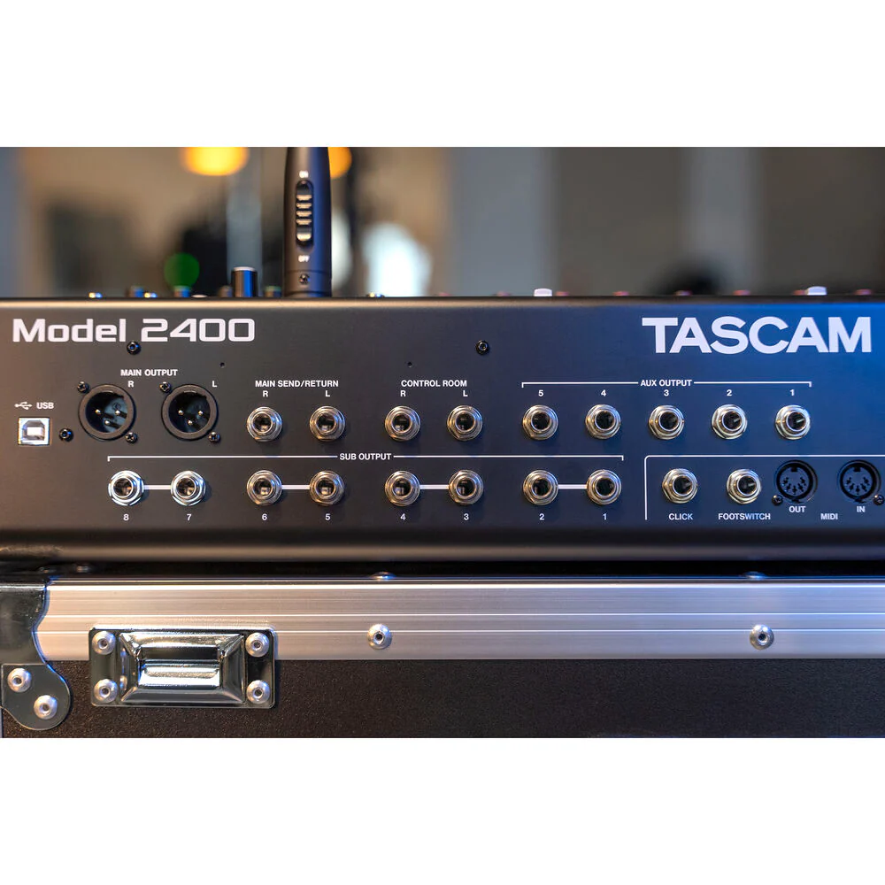 Tascam 24-Track Analogue Recording Console with Audio Interface - Image 8
