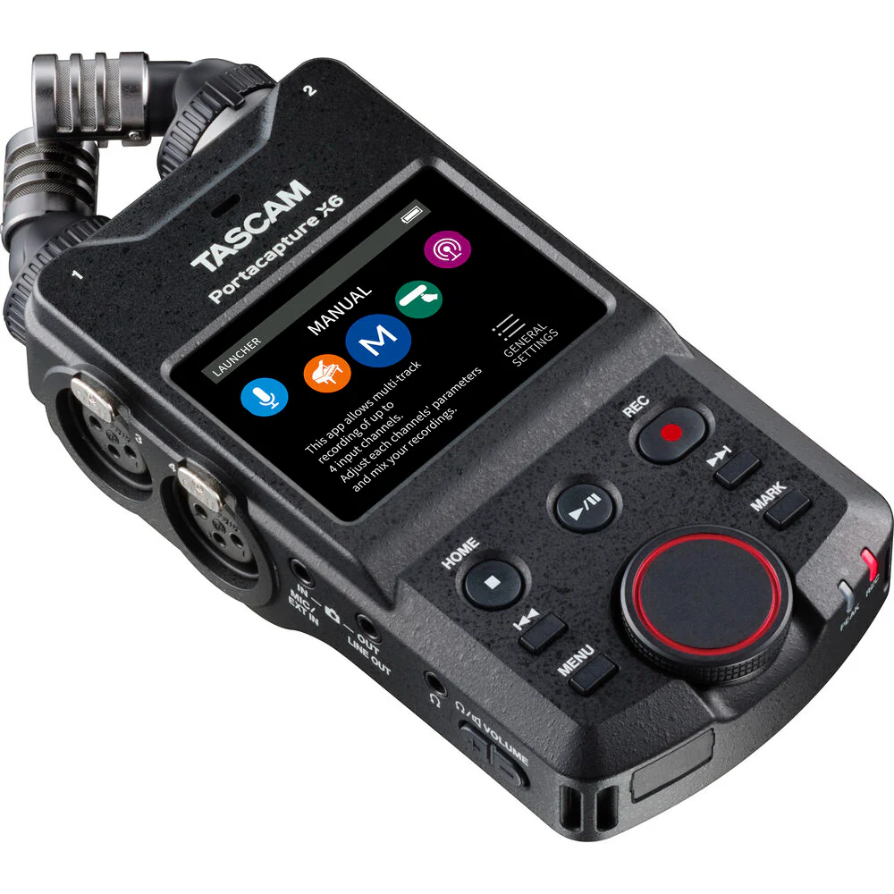 Tascam 32-Bit 6-Channel Multitrack Field Recorder