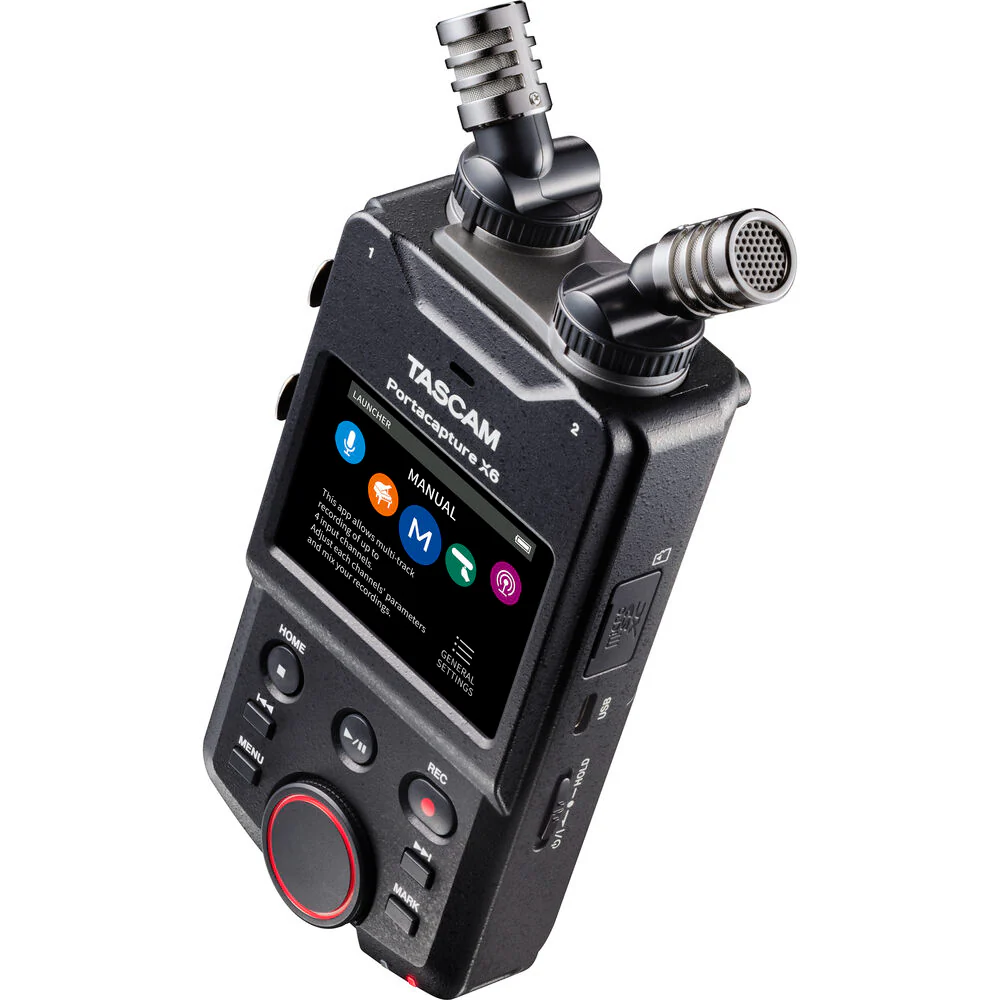 Tascam 32-Bit 6-Channel Multitrack Field Recorder - Image 2
