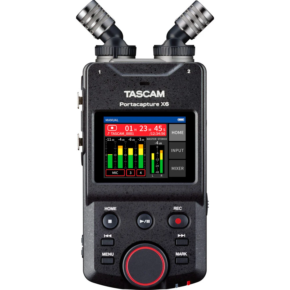 Tascam 32-Bit 6-Channel Multitrack Field Recorder - Image 4