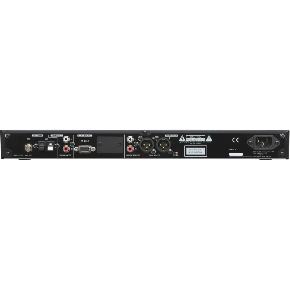 Tascam CD/SD/USB Player with Bluetooth and AM/FM Tuner - Image 2