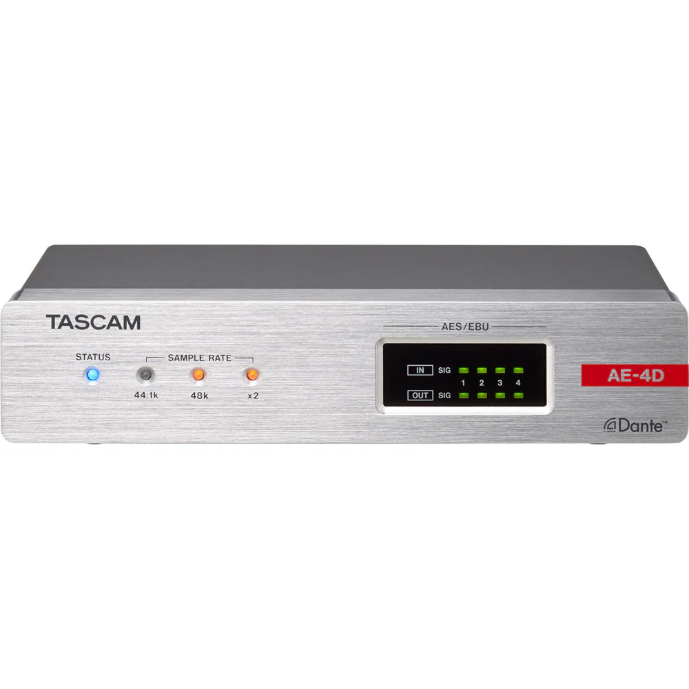Tascam Input/Output Dante Converter with Built-In DSP Mixer