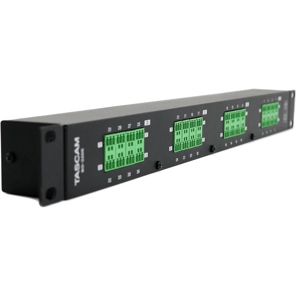 Tascam Rackmount 32-Channel DB25 to Euroblock I/O Adapter - Image 3