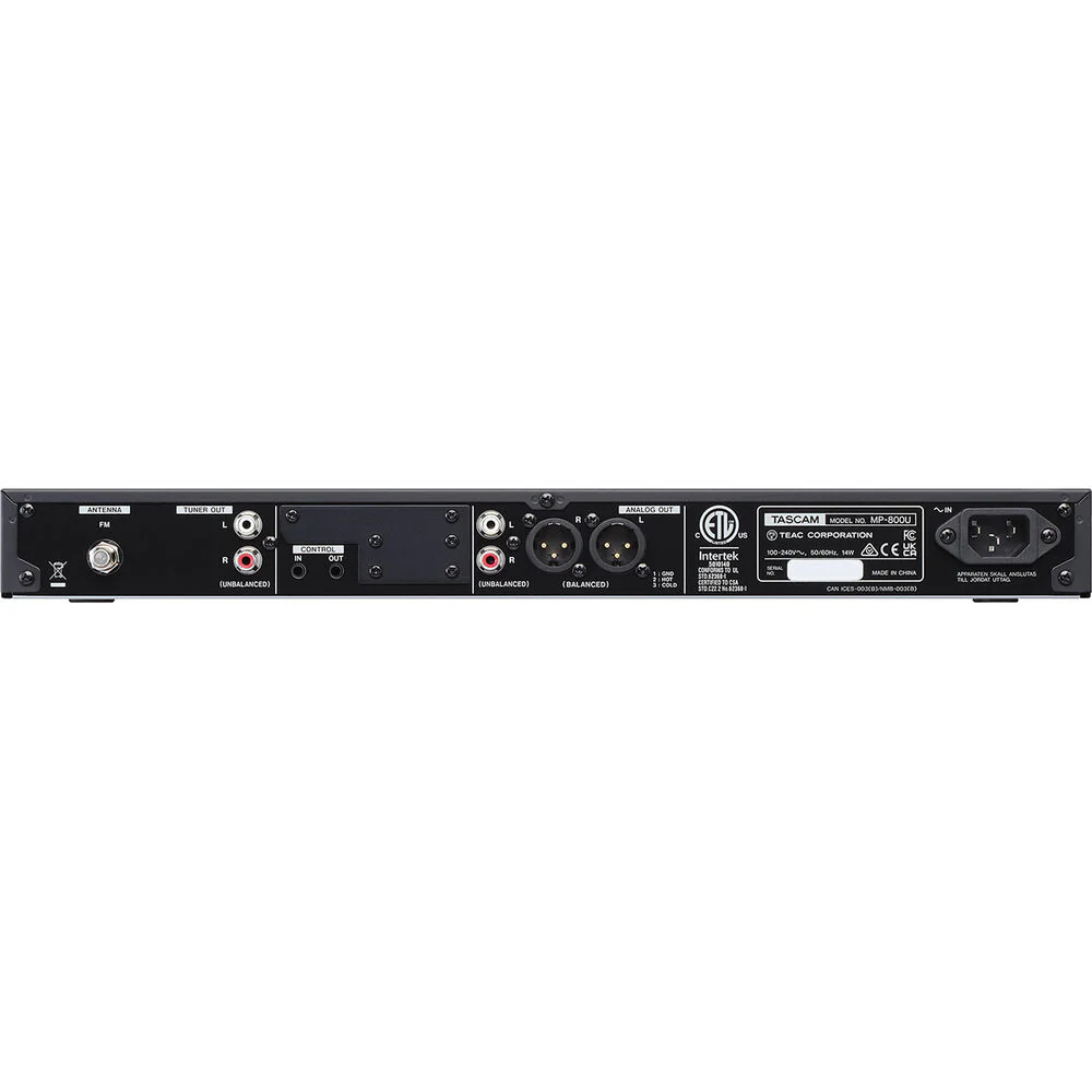 Tascam SD/USB Multimedia Player with FM Tuner - Image 3