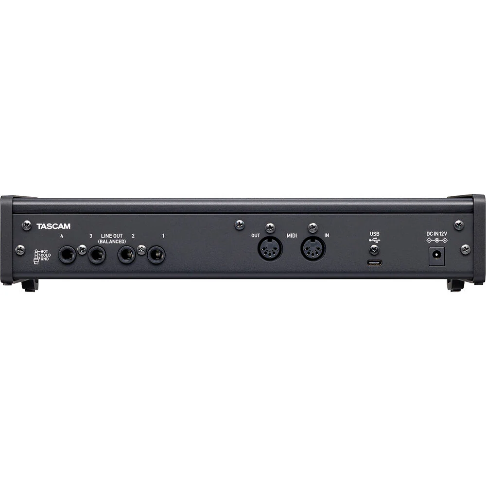 Tascam US-4x4HR USB-C Audio/MIDI Interface - Image 3