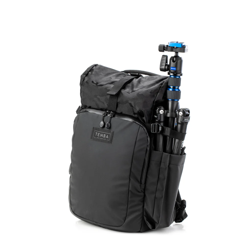 Tenba Fulton V2 10L All Weather Backpack - Black/Black Camo - Image 3