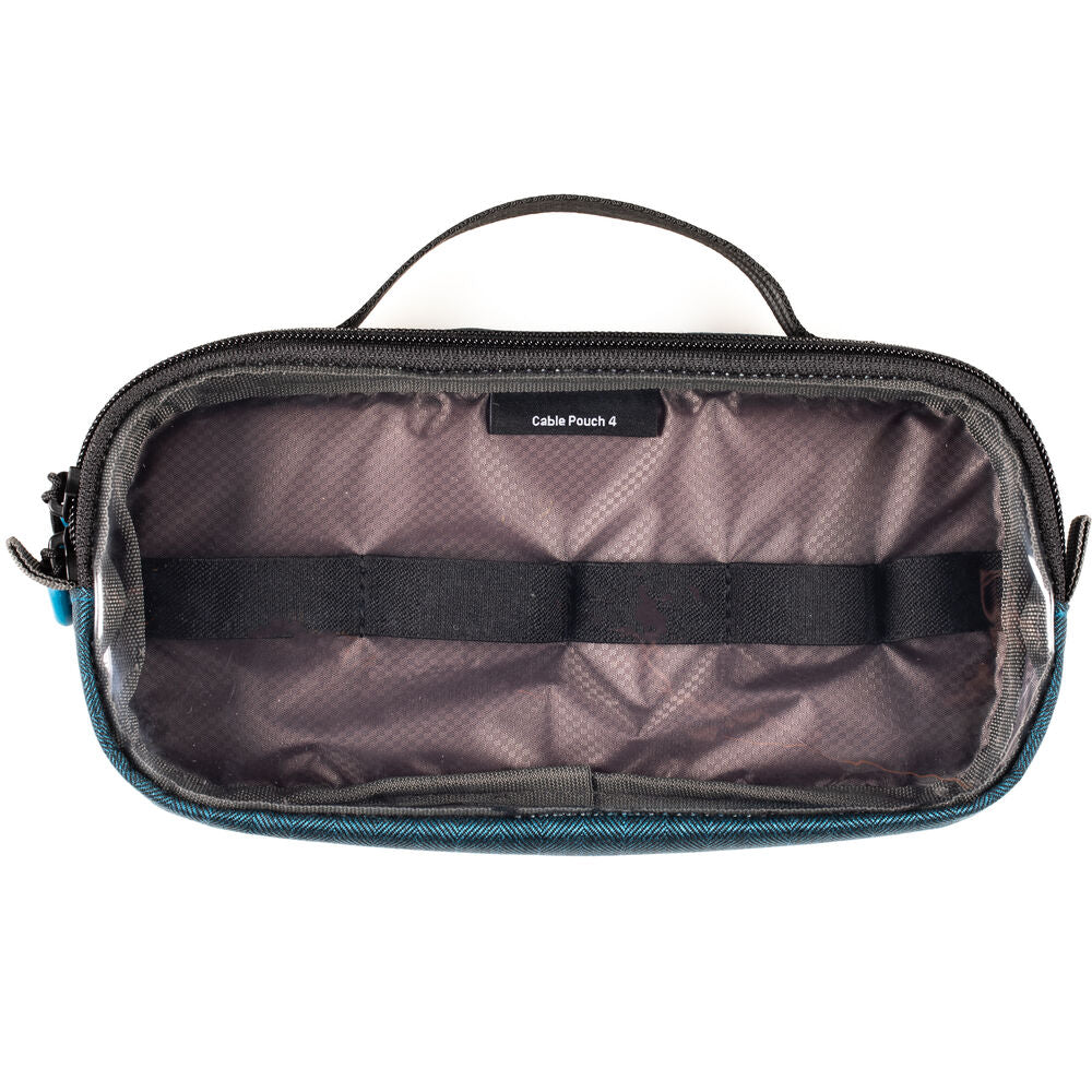Tenba Tools Cable Pouch 4, Single Sided - Blue - Image 2