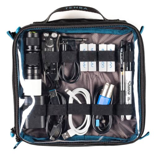 Tenba Tools Cable Pouch Duo 8, Double Sided - Black - Image 3