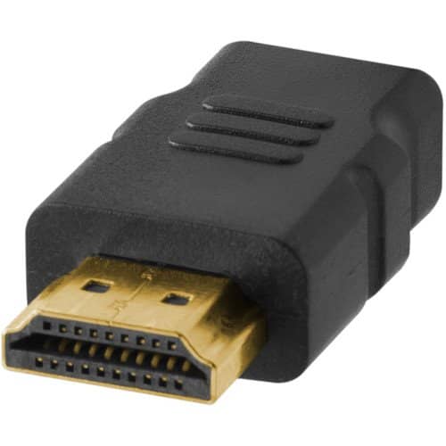 Tether Tools TetherPro Mini HDMI Male (Type C) to HDMI Male (Type A) Cable - 10' (Black) - Image 3