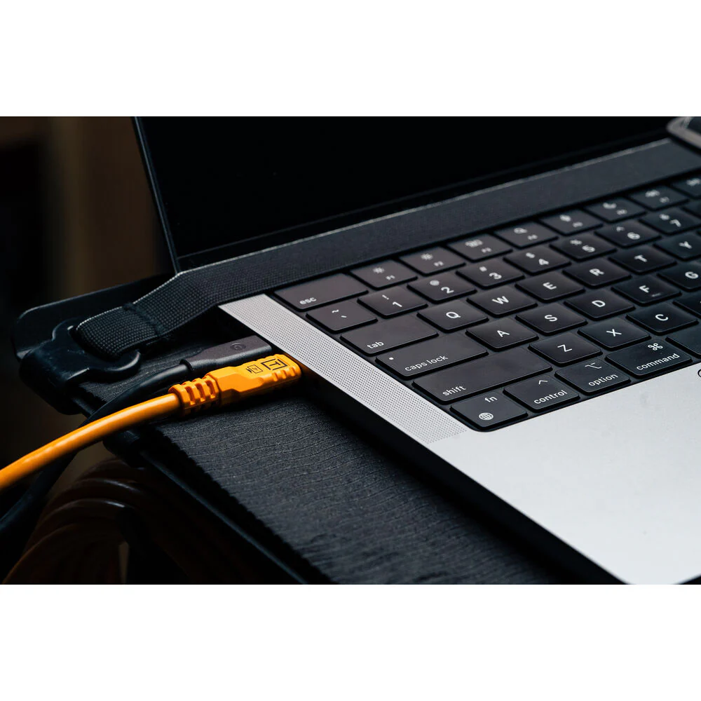 Tether Tools TetherPro Optima 10G USB-C 9.4m Straight to Straight - Orange - Image 6
