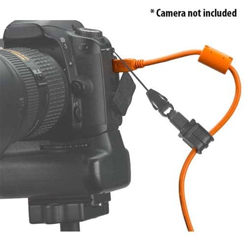 Tether Tools TetherPro USB 2 Male to Mini-B 5-Pin 4.6m - Hi-Vis Orange - Image 3