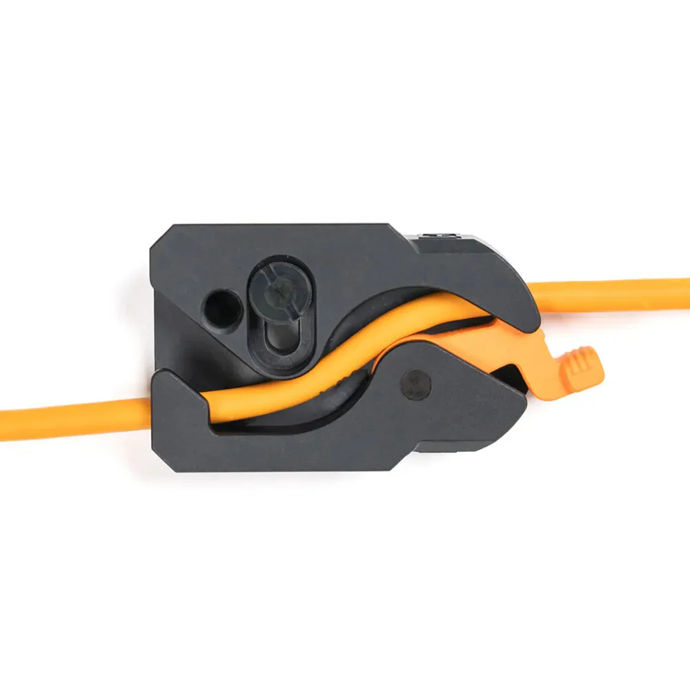 Tetherguard Leverlock Plate with USB-C 4.6m Orange Right Angle Orange Kit - Image 3