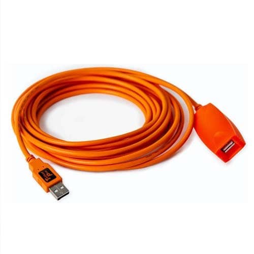 Tether Tools TetherPro USB 2 Active Extension 5m - Hi-Vis Orange