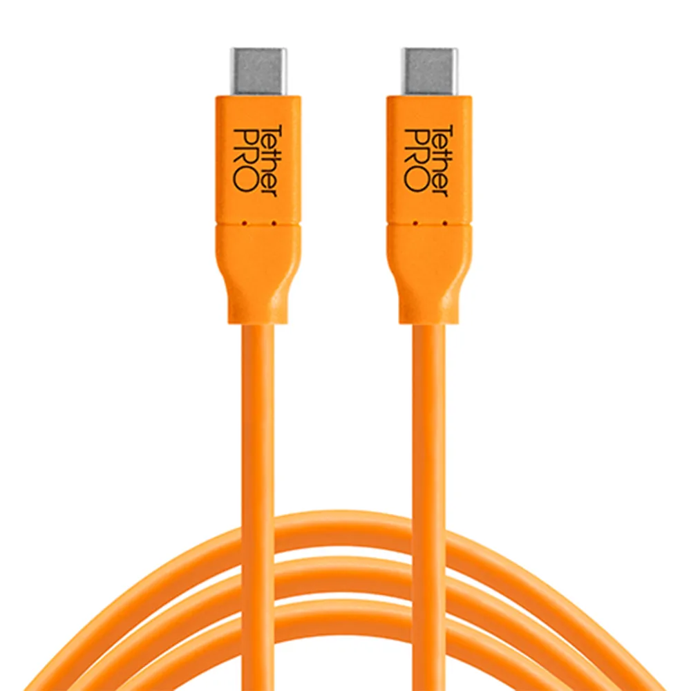 TetherPro USB-C to USB-C 3m - Orange