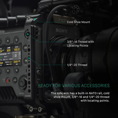 Tilta Camera Cage for Sony Venice 2 - Gold Mount - Image 17