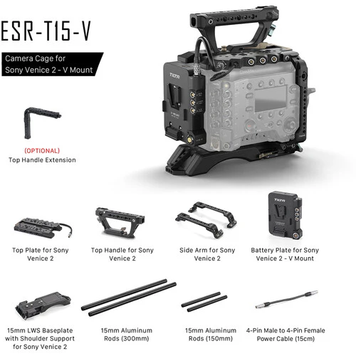 Tilta Camera Cage for Sony Venice 2 - V Mount - Image 13