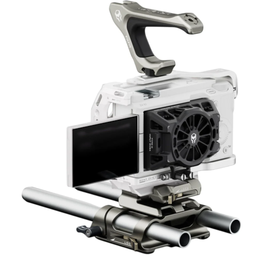 Tilta Camera Cage for Sony ZV-E1 Pro Kit - Silver - Image 2