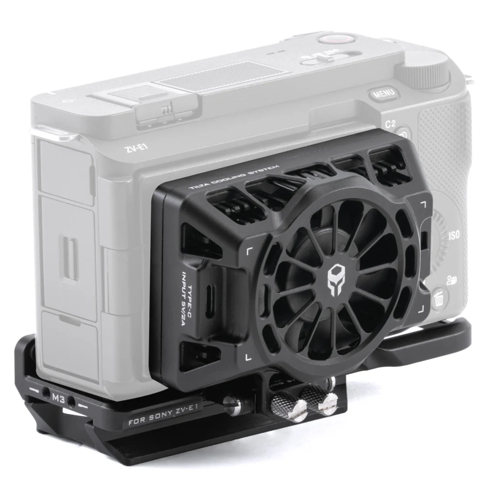 Tilta Cooling System Baseplate Kit for Sony ZV-E1 - Black - Image 3