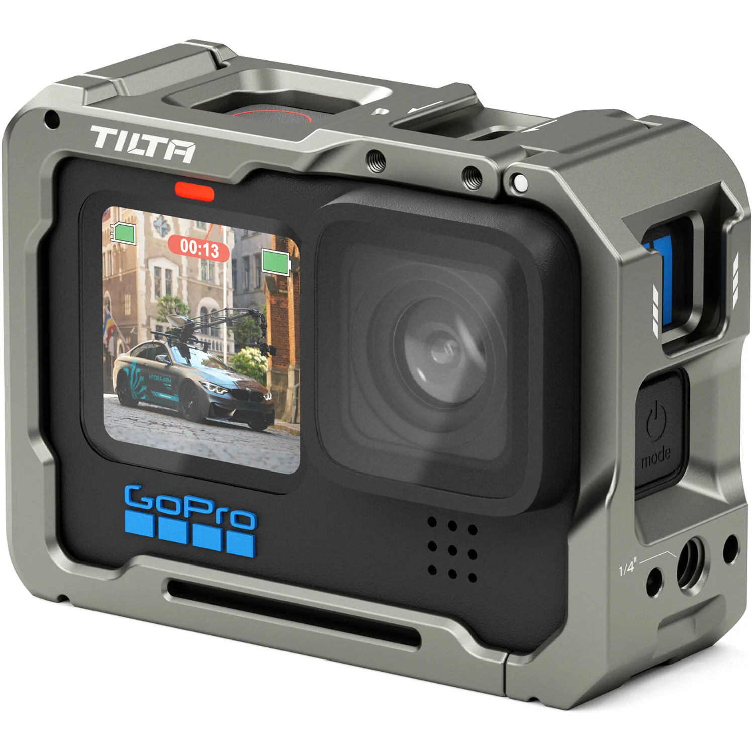 Tilta Full Camera Cage for GoPro HERO11 - Titanium Gray - Image 13