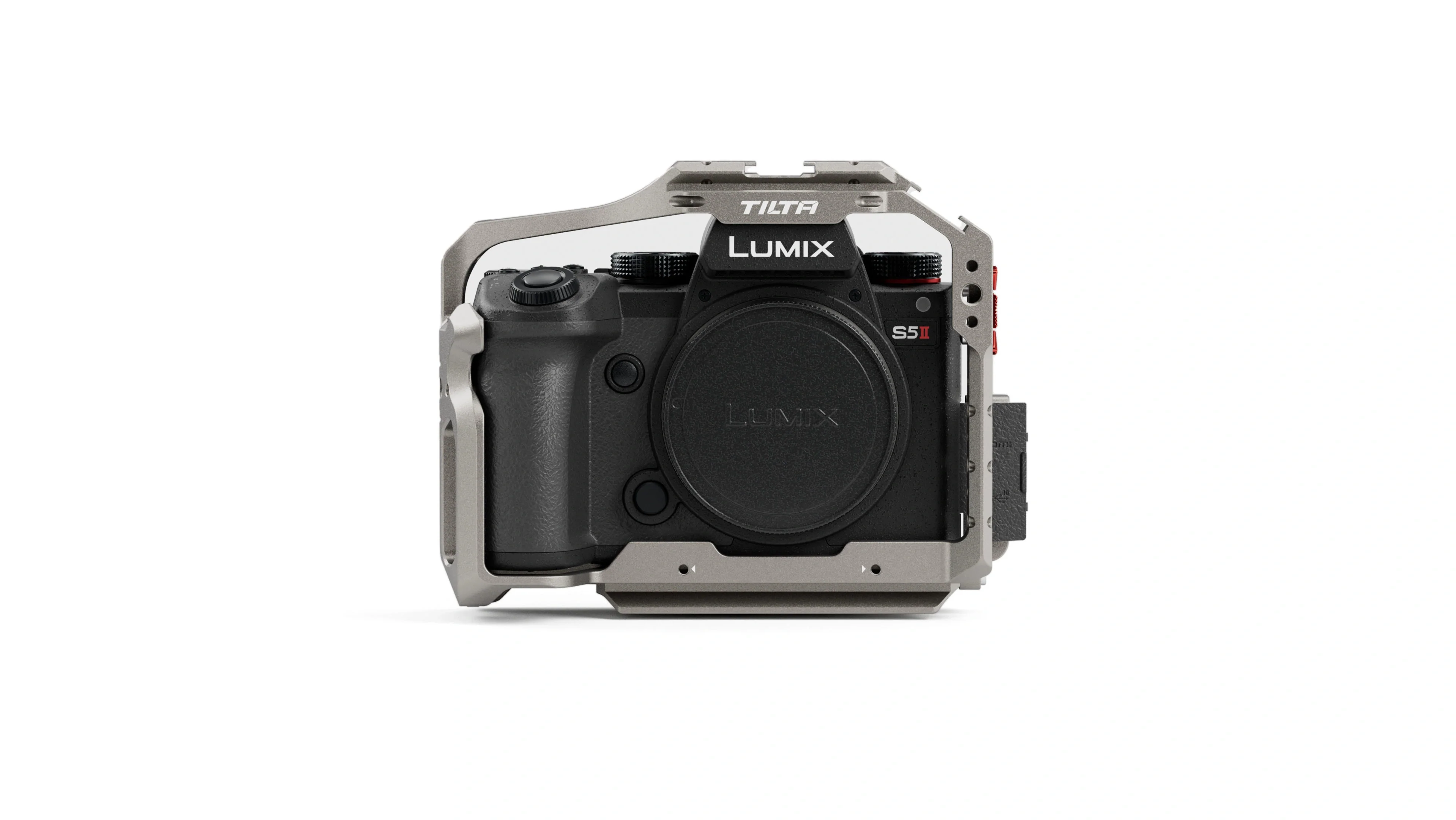Tilta Full Camera Cage for Panasonic S5 II/IIX - Titanium Gray - Image 2