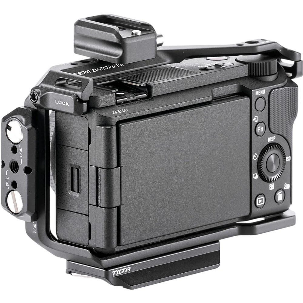 Tilta Full Camera Cage for Sony ZV-E10 II (Black) - Image 2